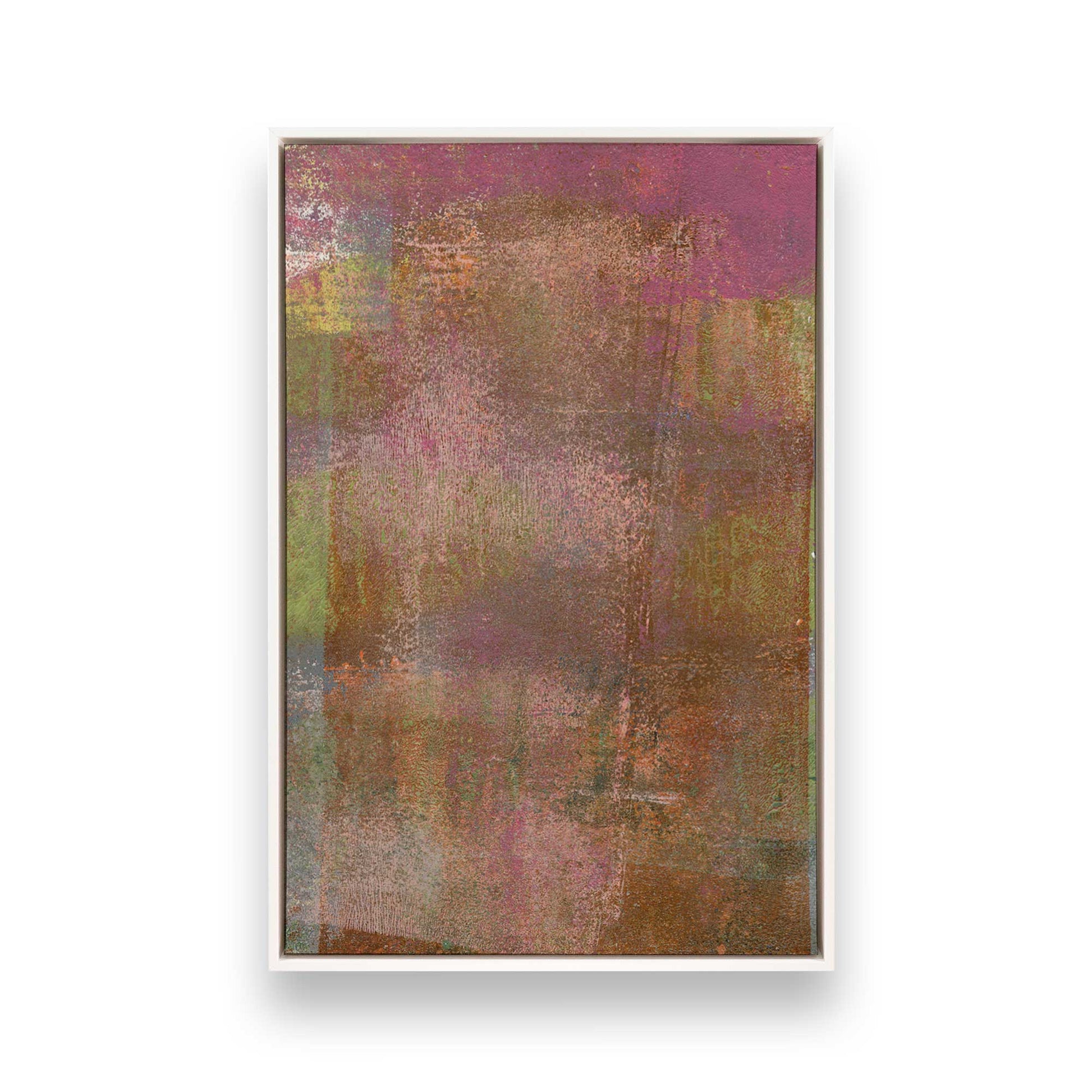 [Color:Opaque White], Picture of art in a White frame