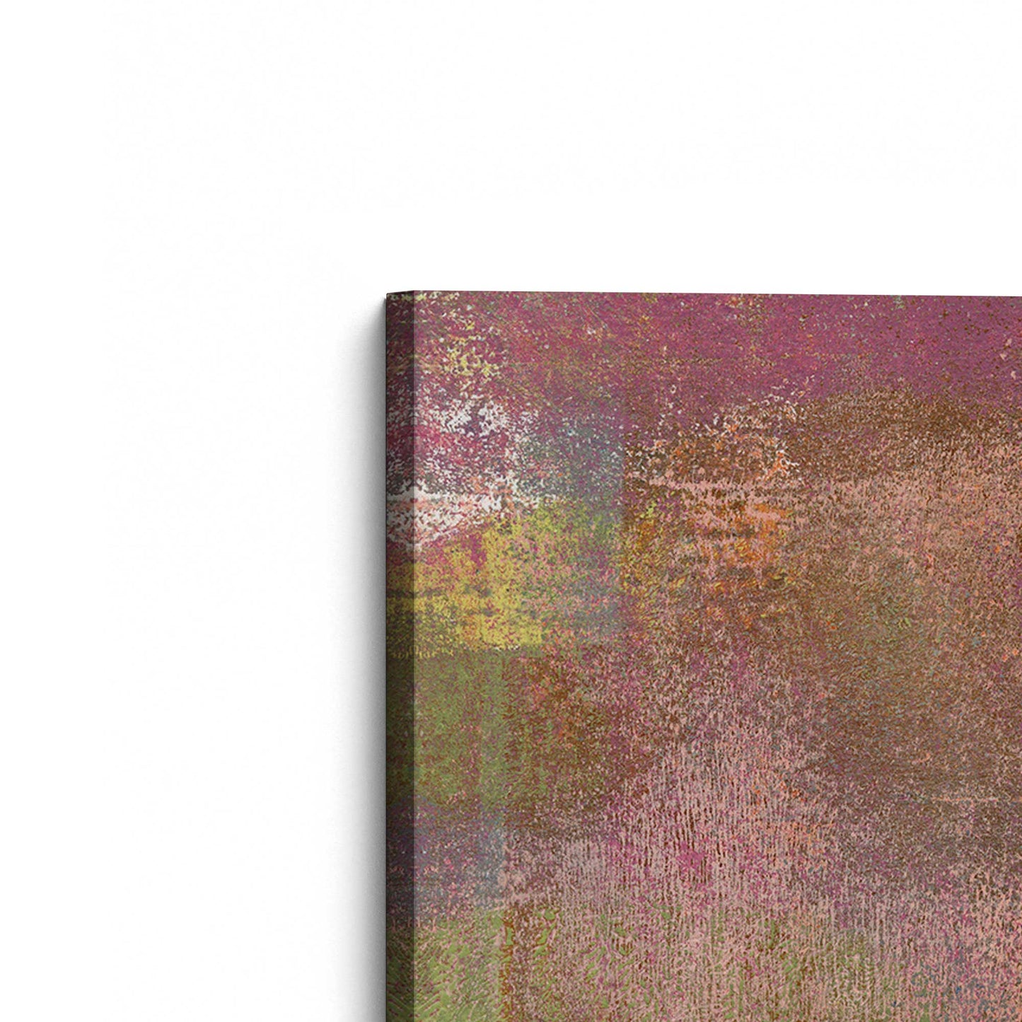 [Color:Stretched Canvas], Picture of the corner of the art