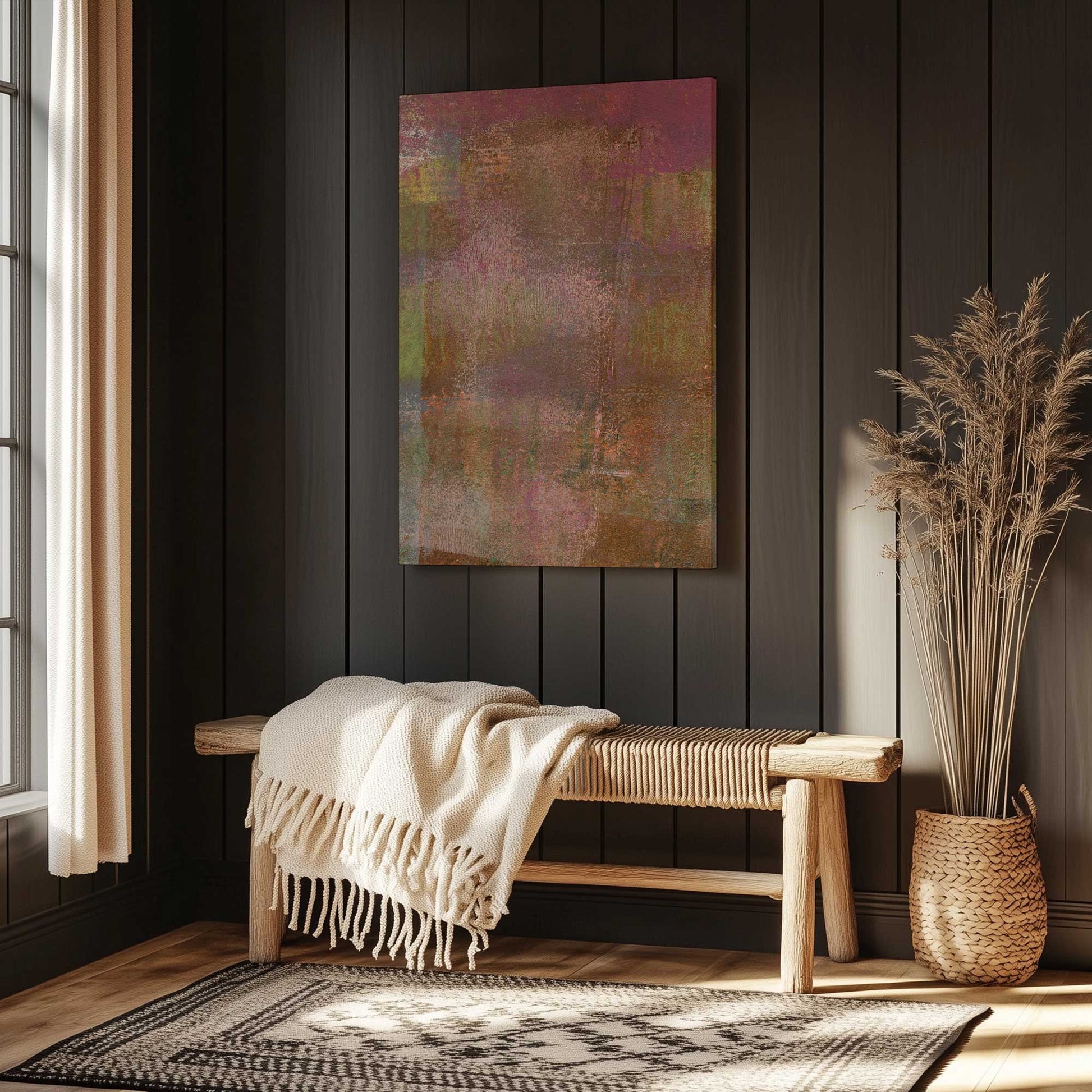 Picture of art in a room