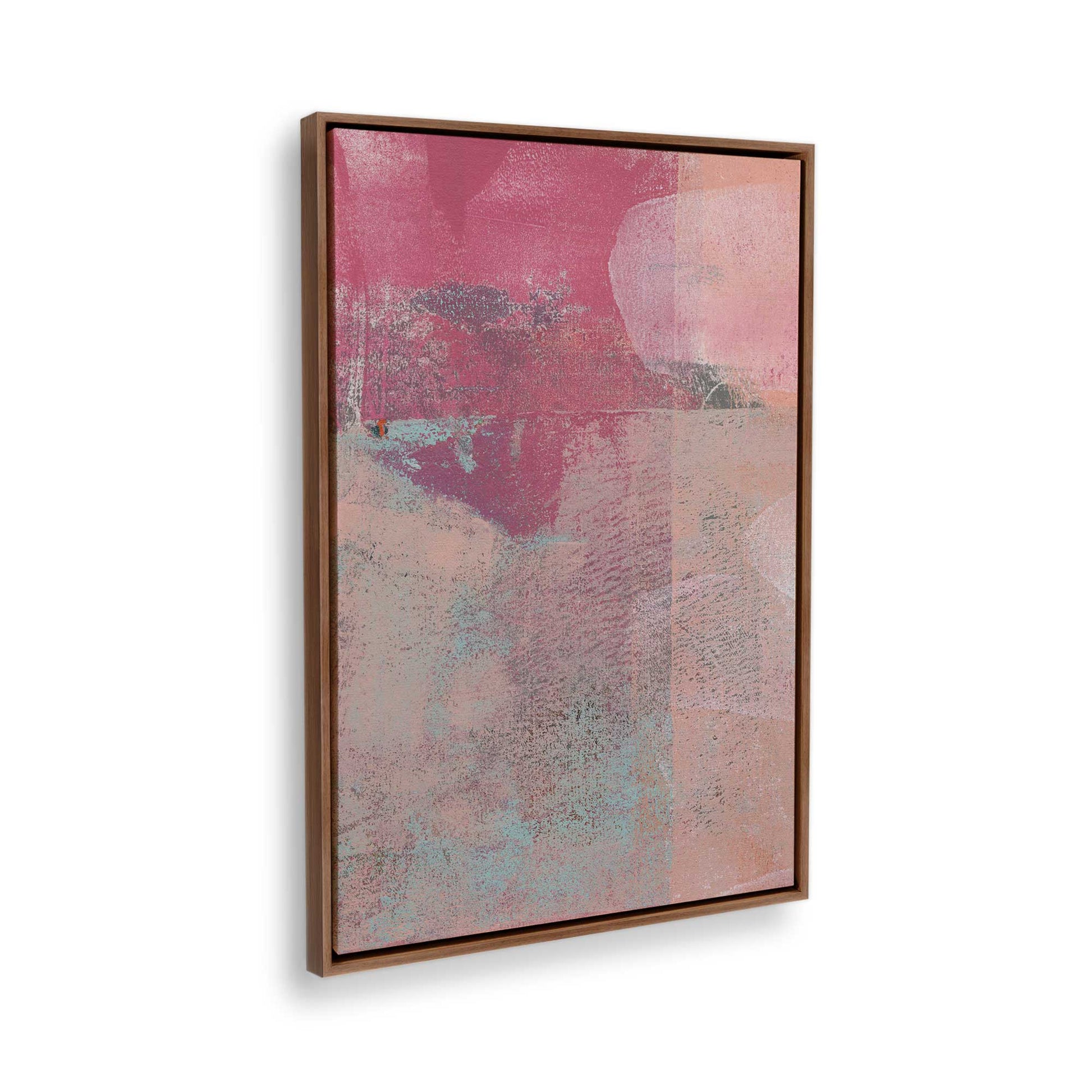 [Color:Walnut], Picture of the corner of the art