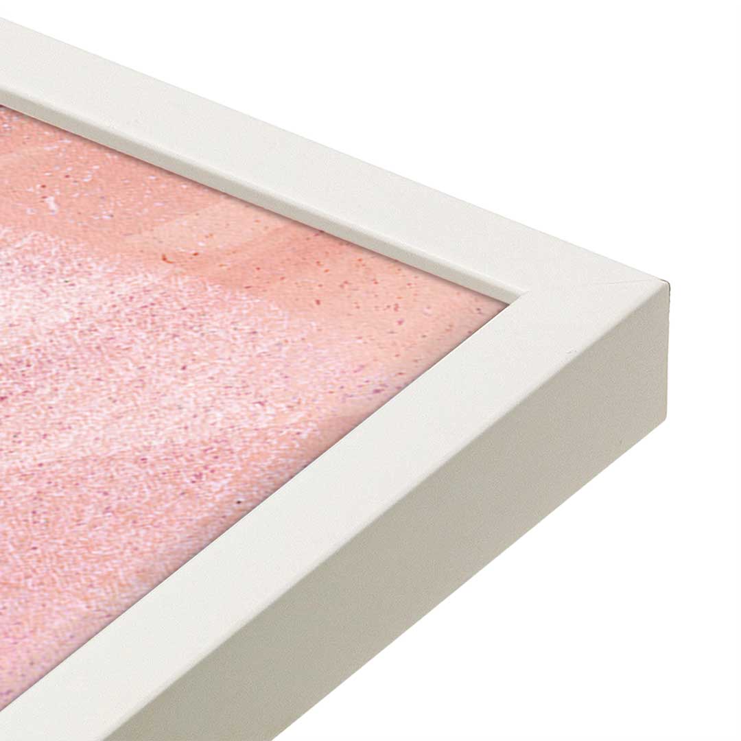 [Color:Opaque White], Picture of art in a Opaque White frame at an angle