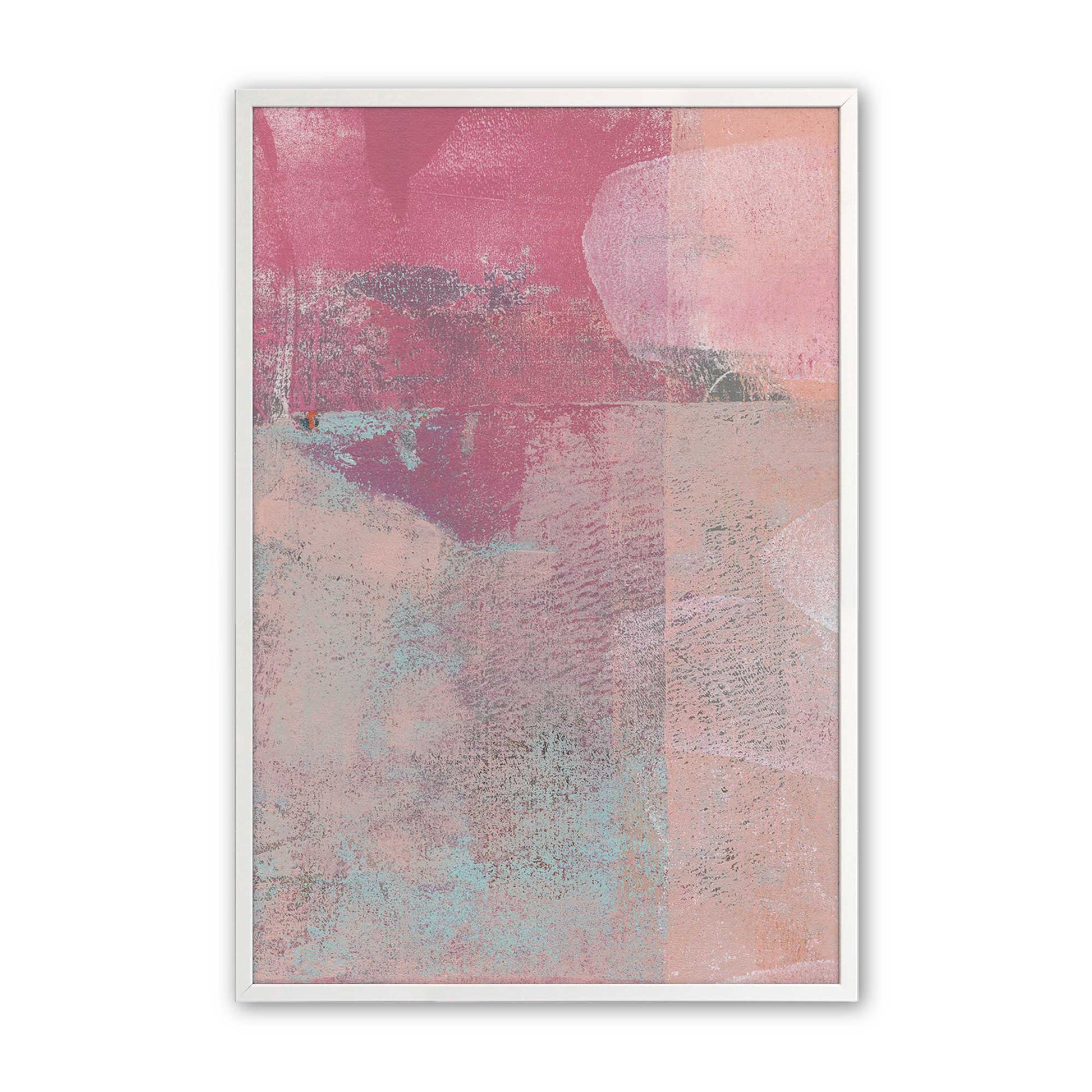 [Color:Opaque White], Picture of art in a Opaque White frame