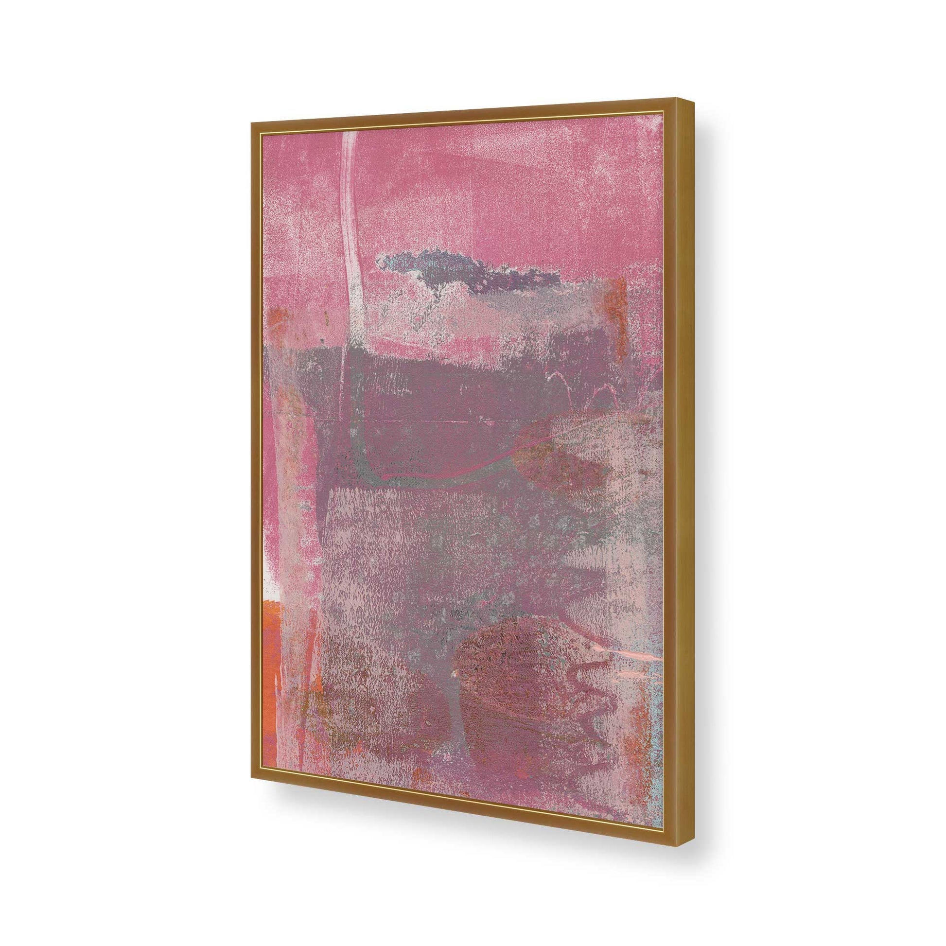 [Color:Polished Gold], Picture of art in a Polished Gold frame of the corner