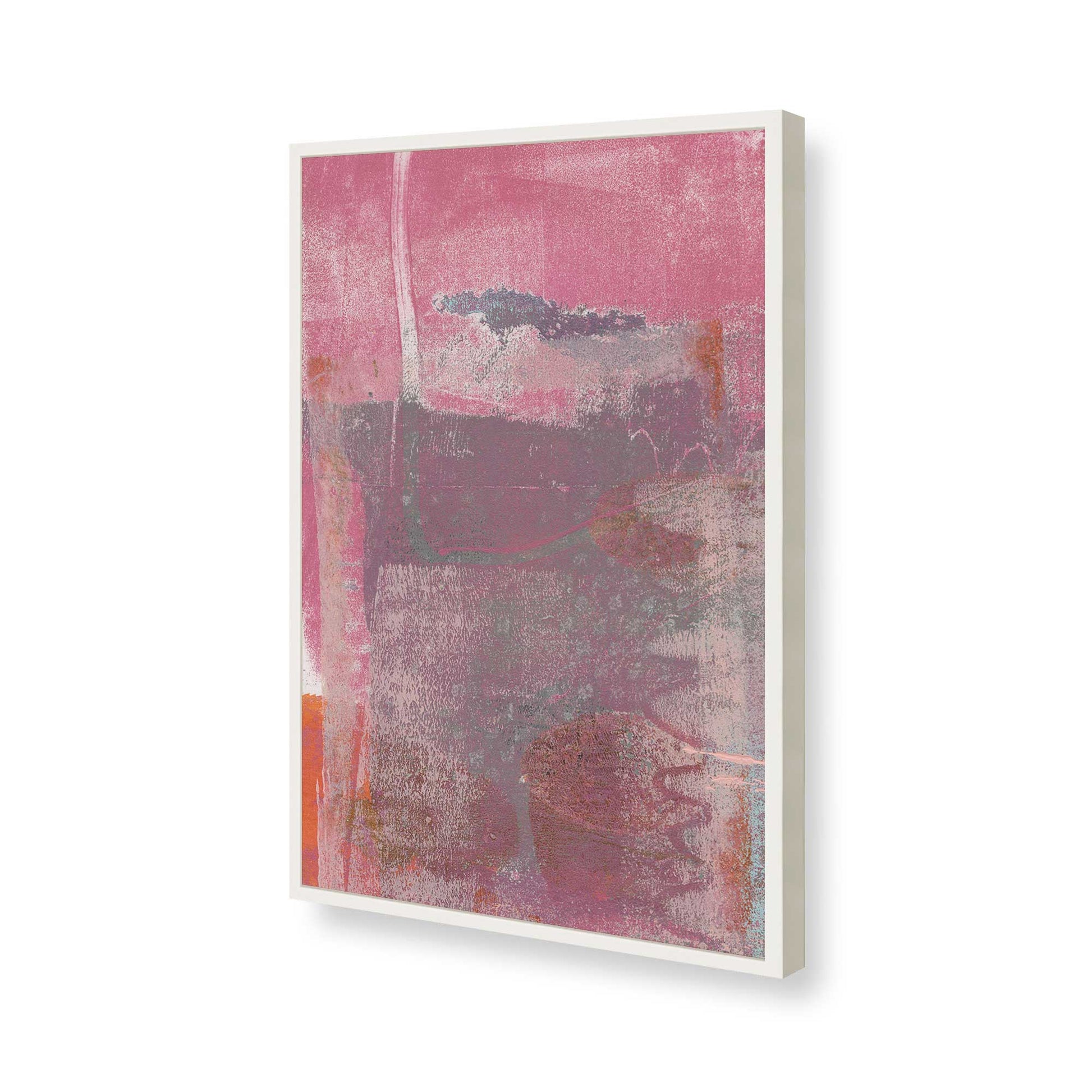 [Color:Opaque White], Picture of art in a Opaque White frame of the corner