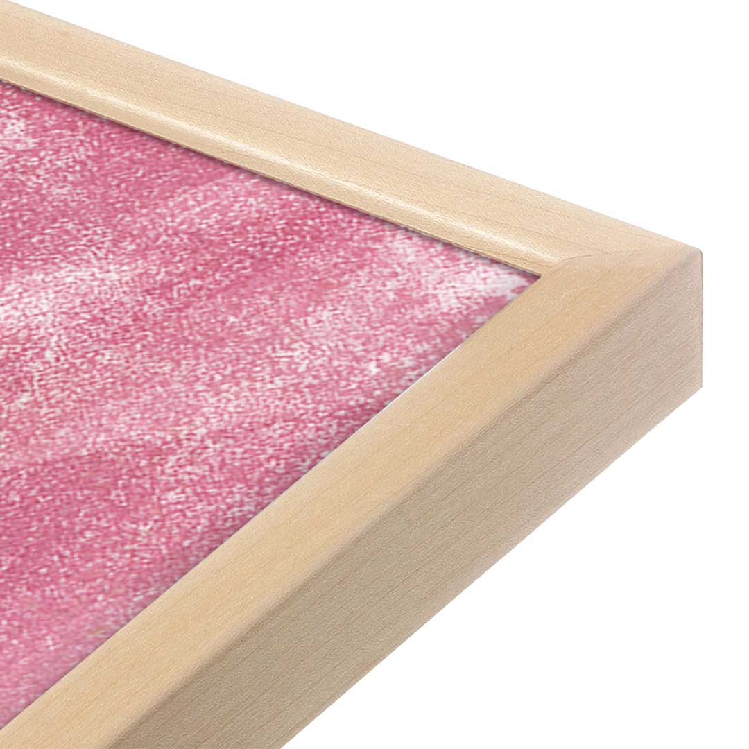 [Color:Raw Maple], Picture of art in a Raw Maple frame at an angle