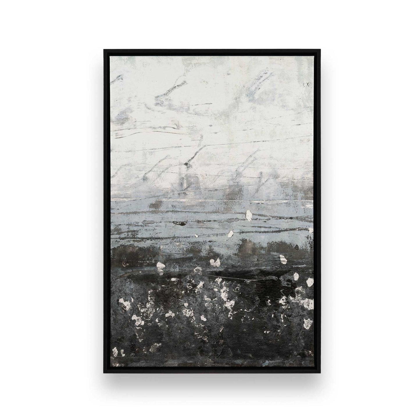 [Color:Satin Black], Picture of art in a Satin Black frame