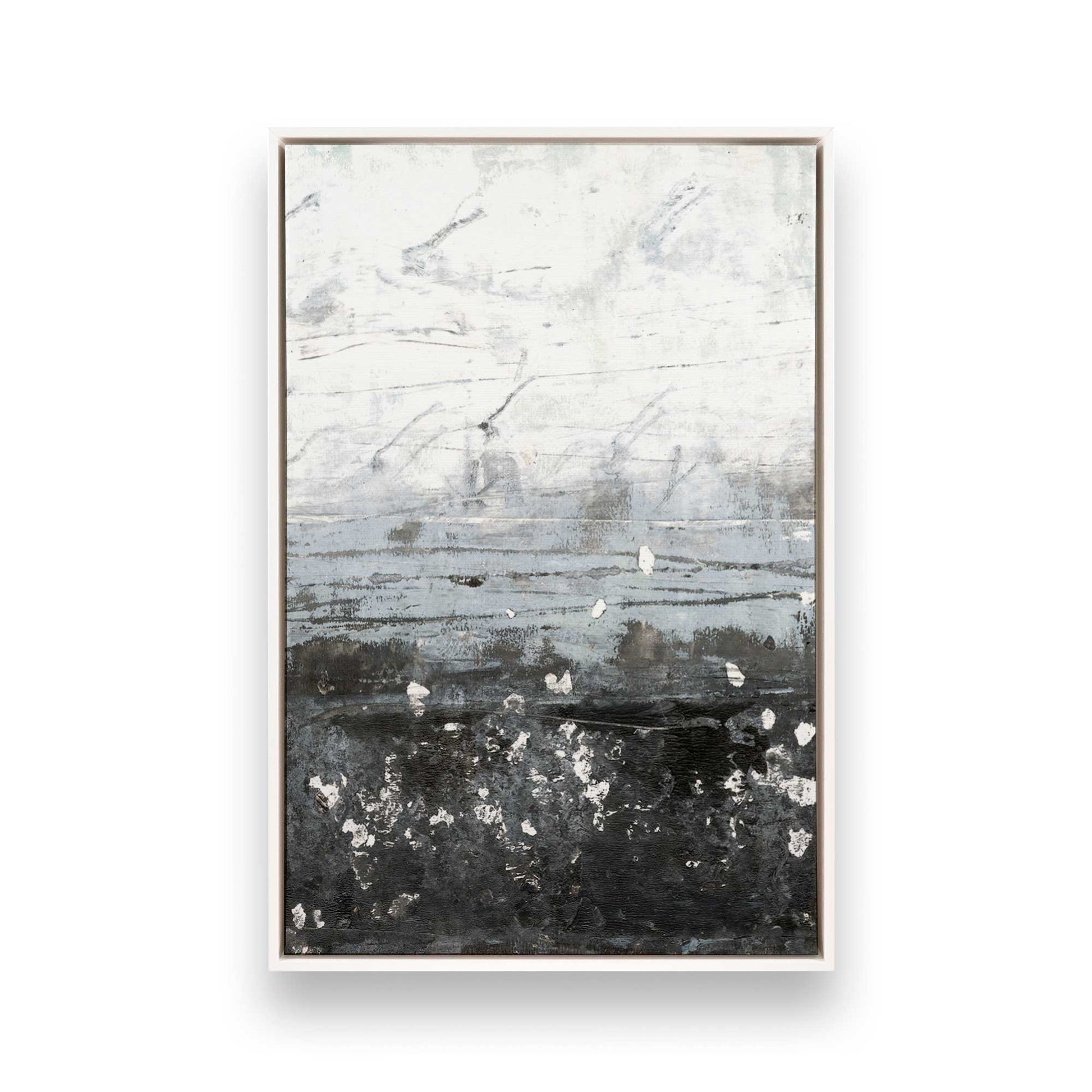 [Color:Opaque White], Picture of art in a White frame