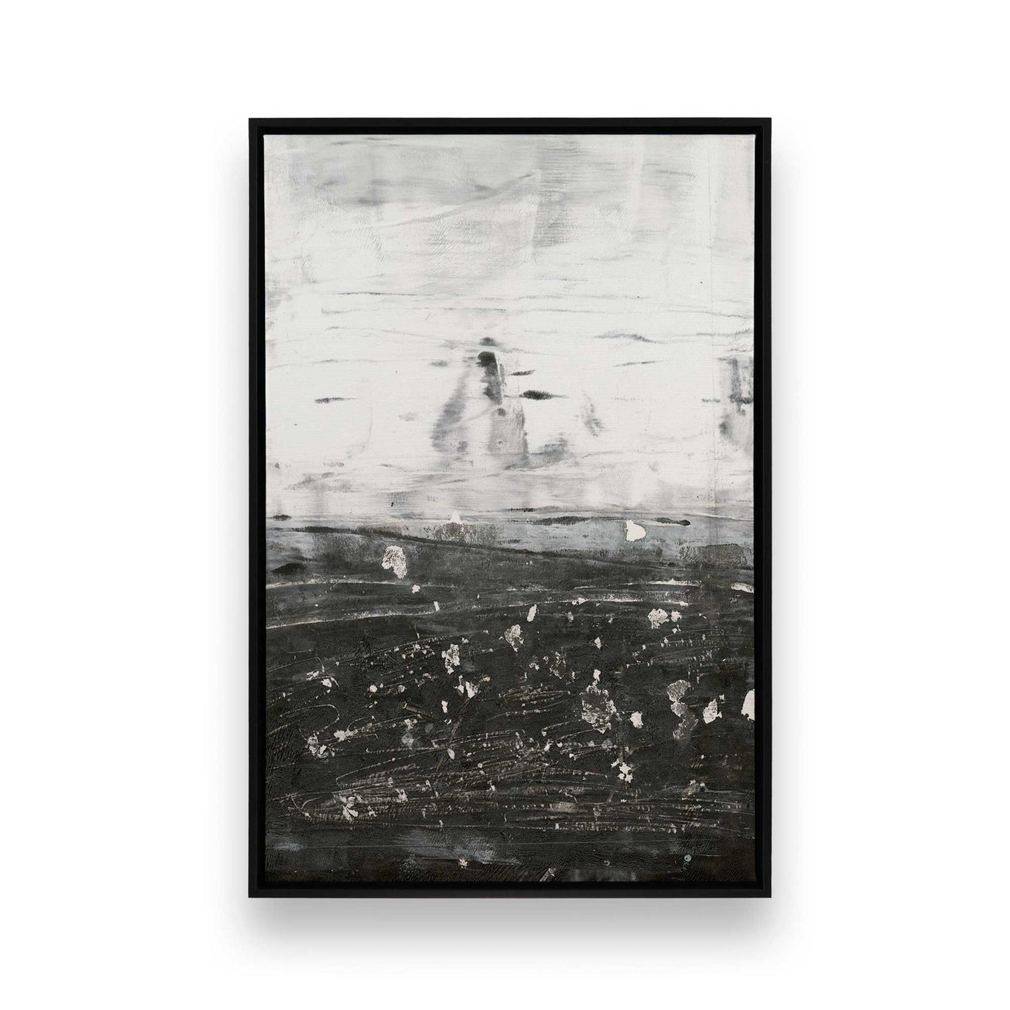 [Color:Satin Black], Picture of art in a Satin Black frame