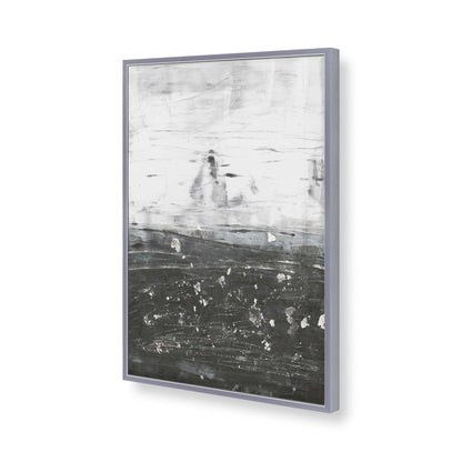 [Color:Polished Chrome], Picture of art in a Polished Chrome frame of the corner