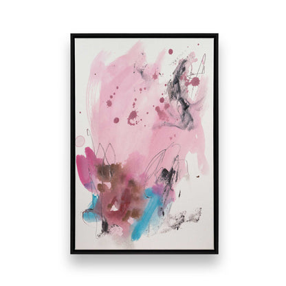 [Color:Satin Black], Picture of art in a Satin Black frame