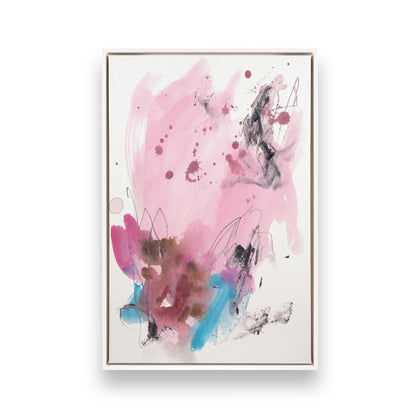 [Color:Opaque White], Picture of art in a White frame