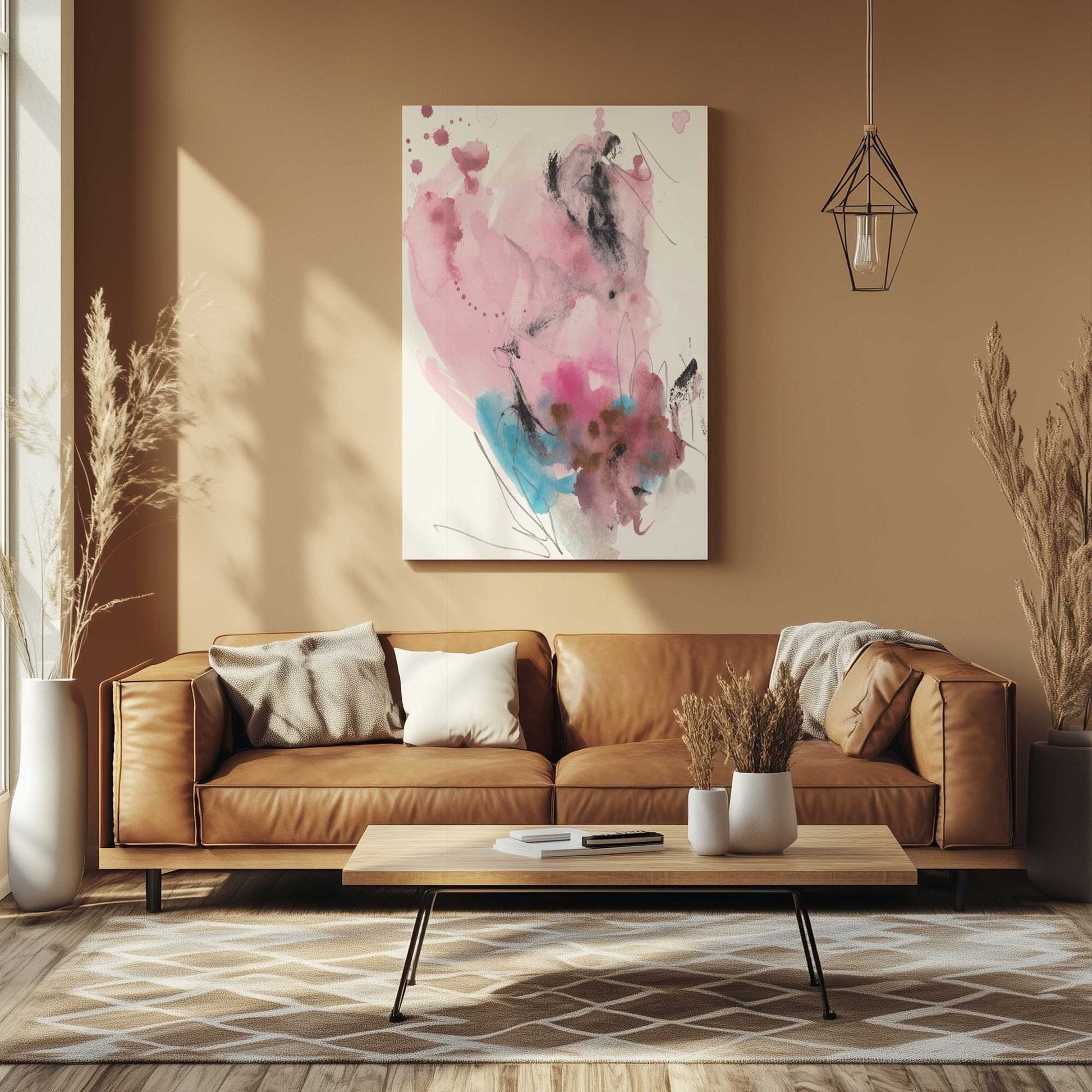 Picture of art in a room