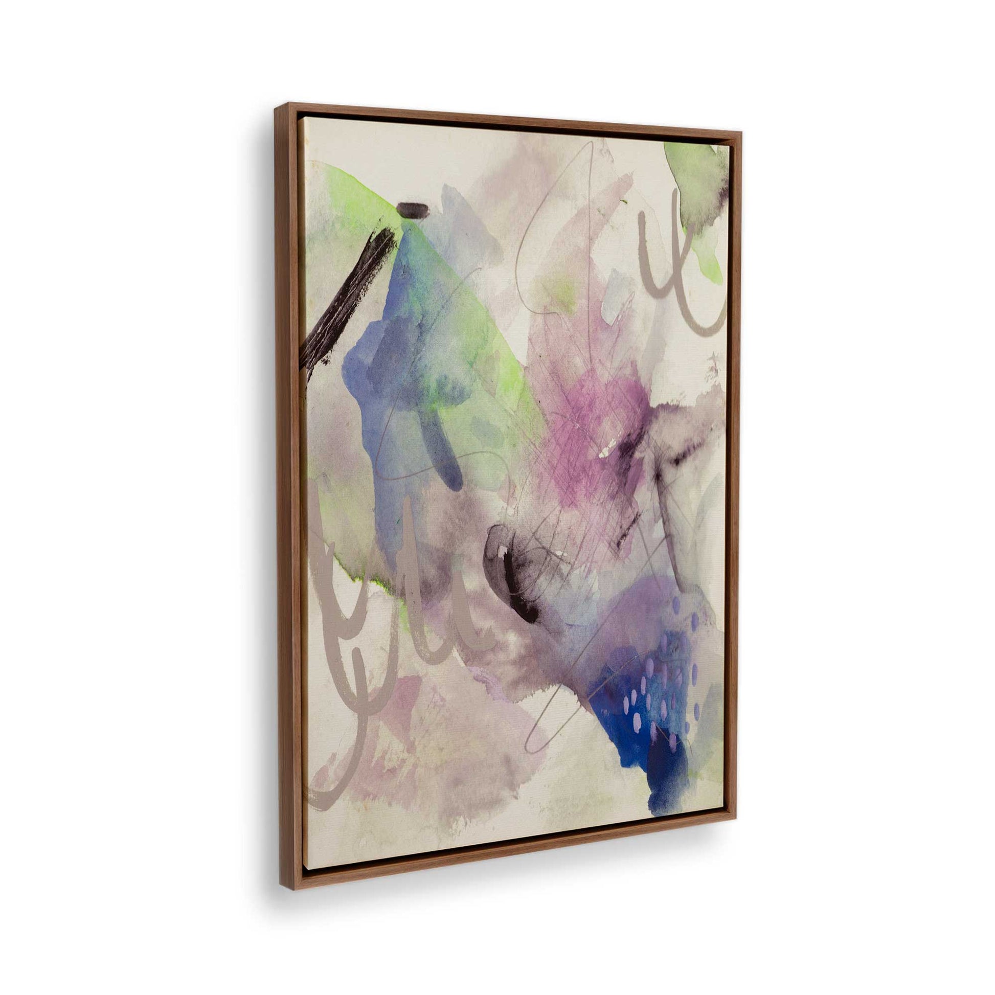 [Color:Walnut], Picture of the corner of the art
