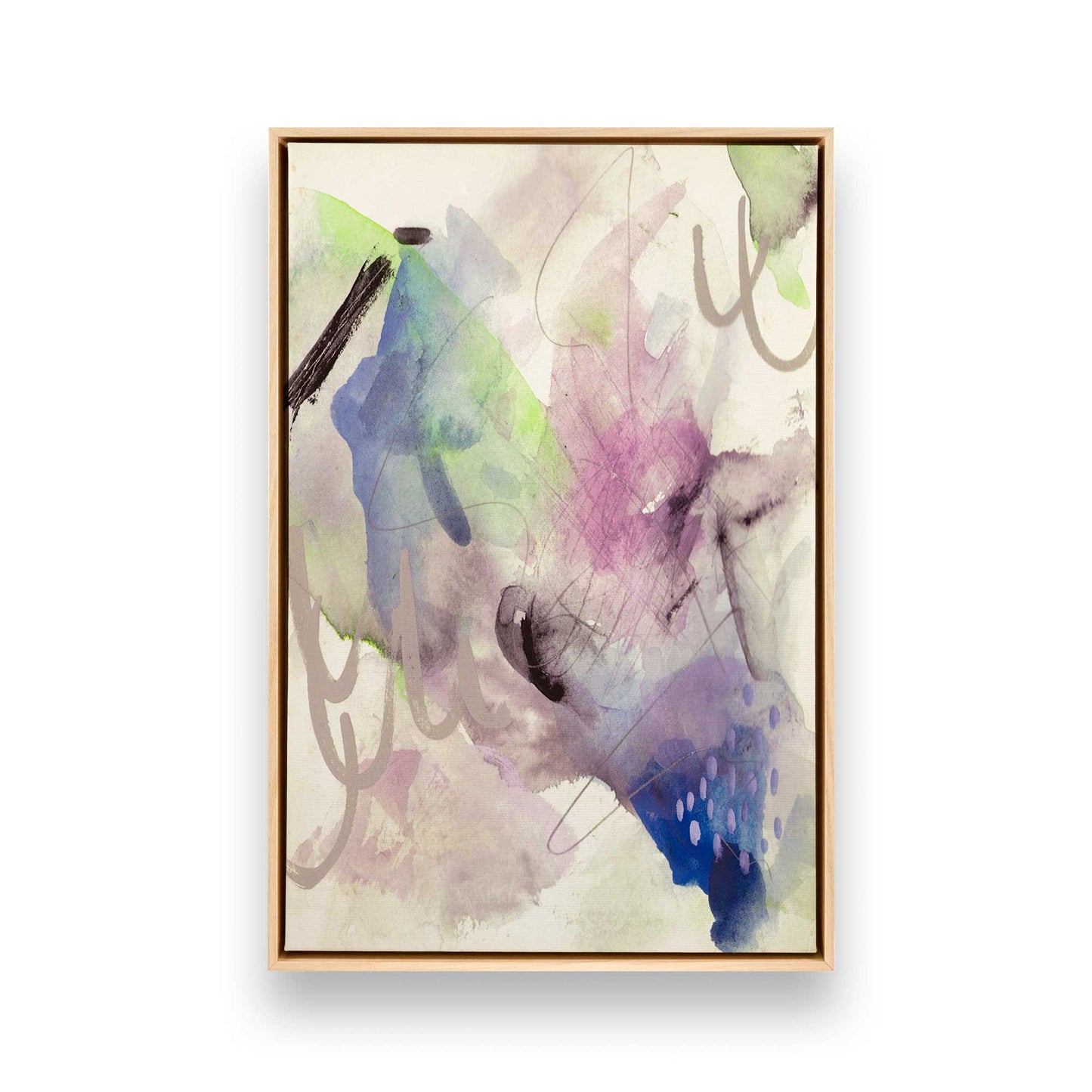 [Color:American Maple], Picture of art in a American Maple frame