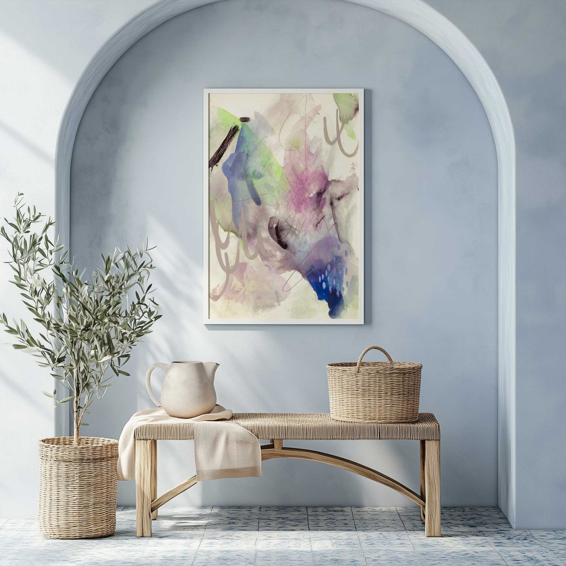 Picture of art in a room