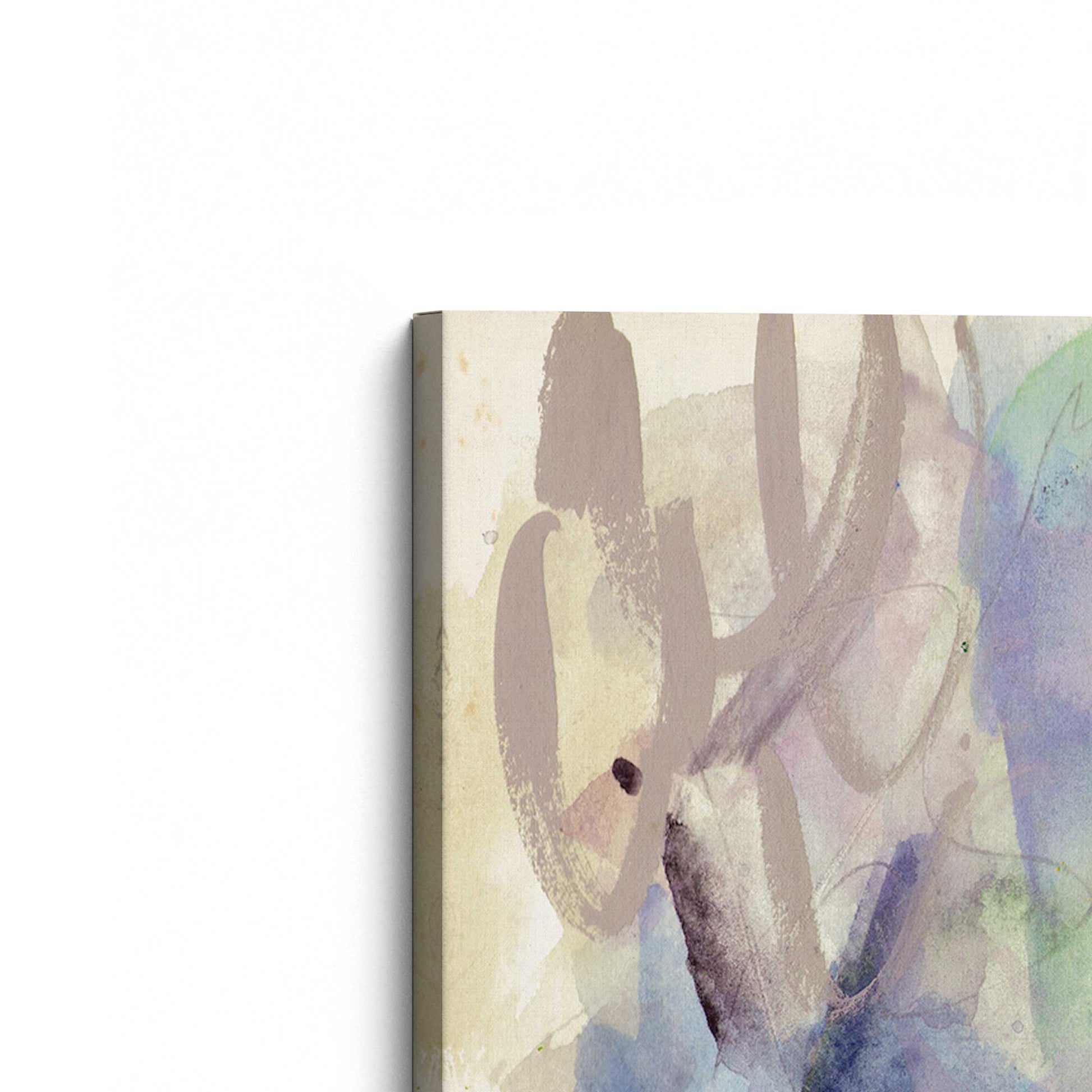[Color:Stretched Canvas], Picture of the corner of the art