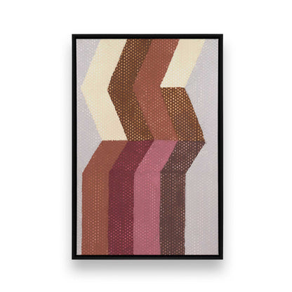 [Color:Satin Black], Picture of art in a Satin Black frame
