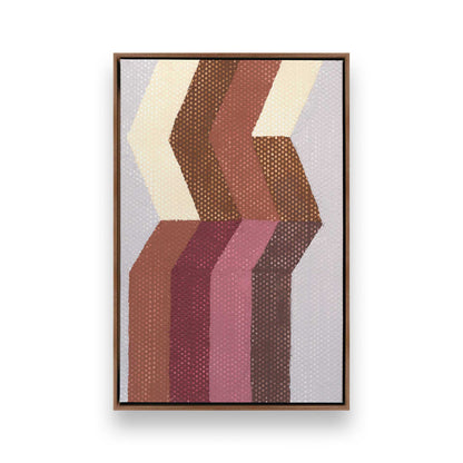 [Color:Walnut], Picture of art in a Walnut frame