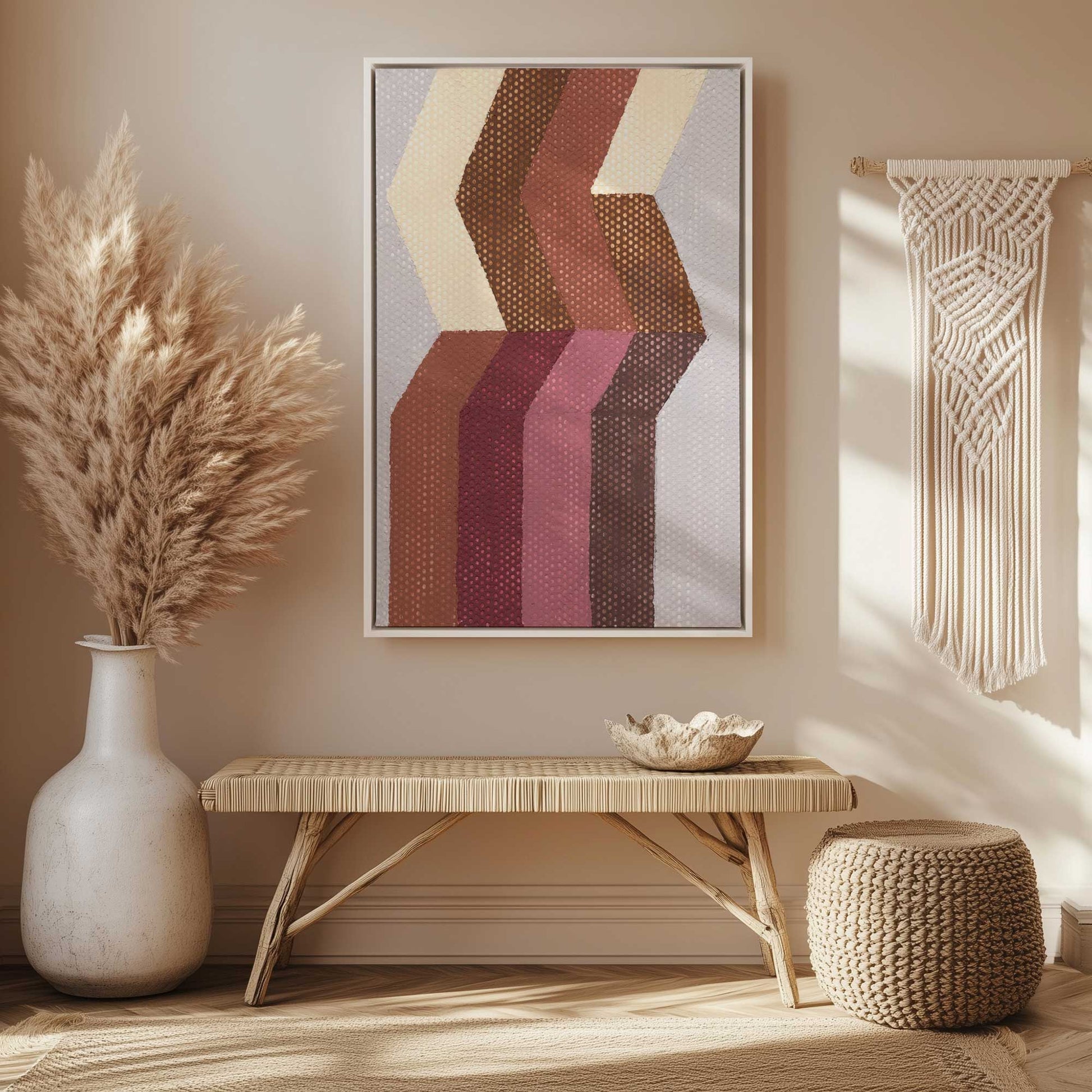 Picture of art in a room