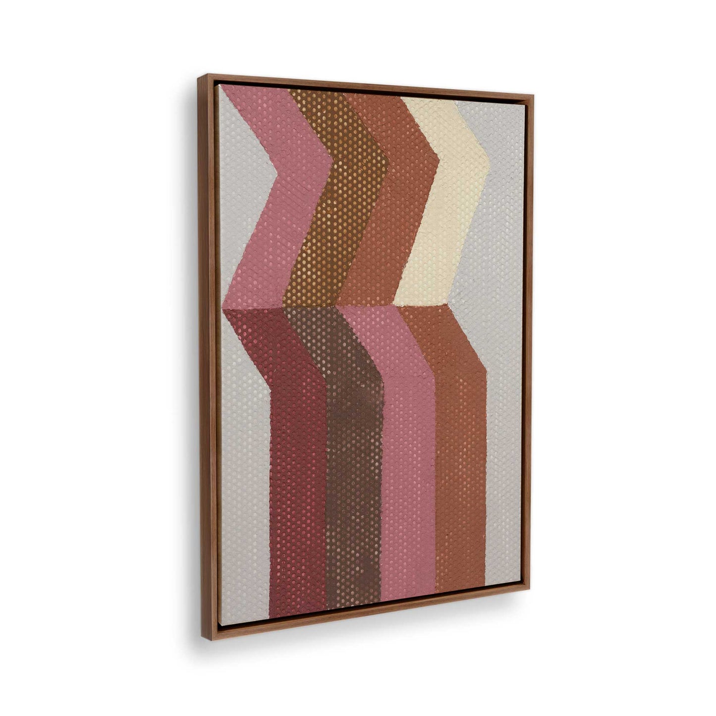 [Color:Walnut], Picture of the corner of the art