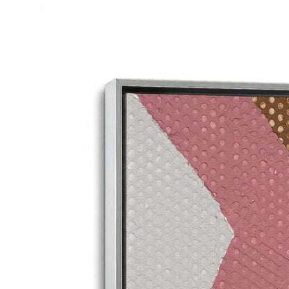 [Color:Polished Chrome], Picture of art in a Polished Chrome frame at an angle