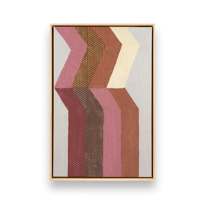 [Color:American Maple], Picture of art in a American Maple frame