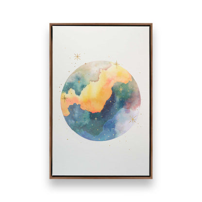 [Color:Walnut], Picture of art in a Walnut frame