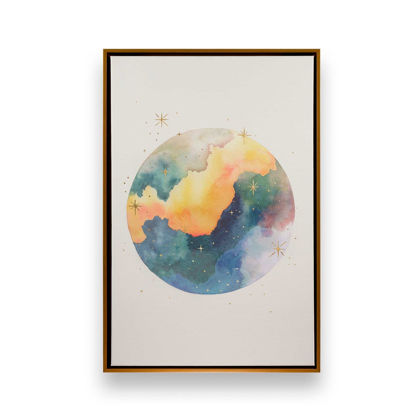 [Color:Polished Gold], Picture of art in a Polished Gold frame