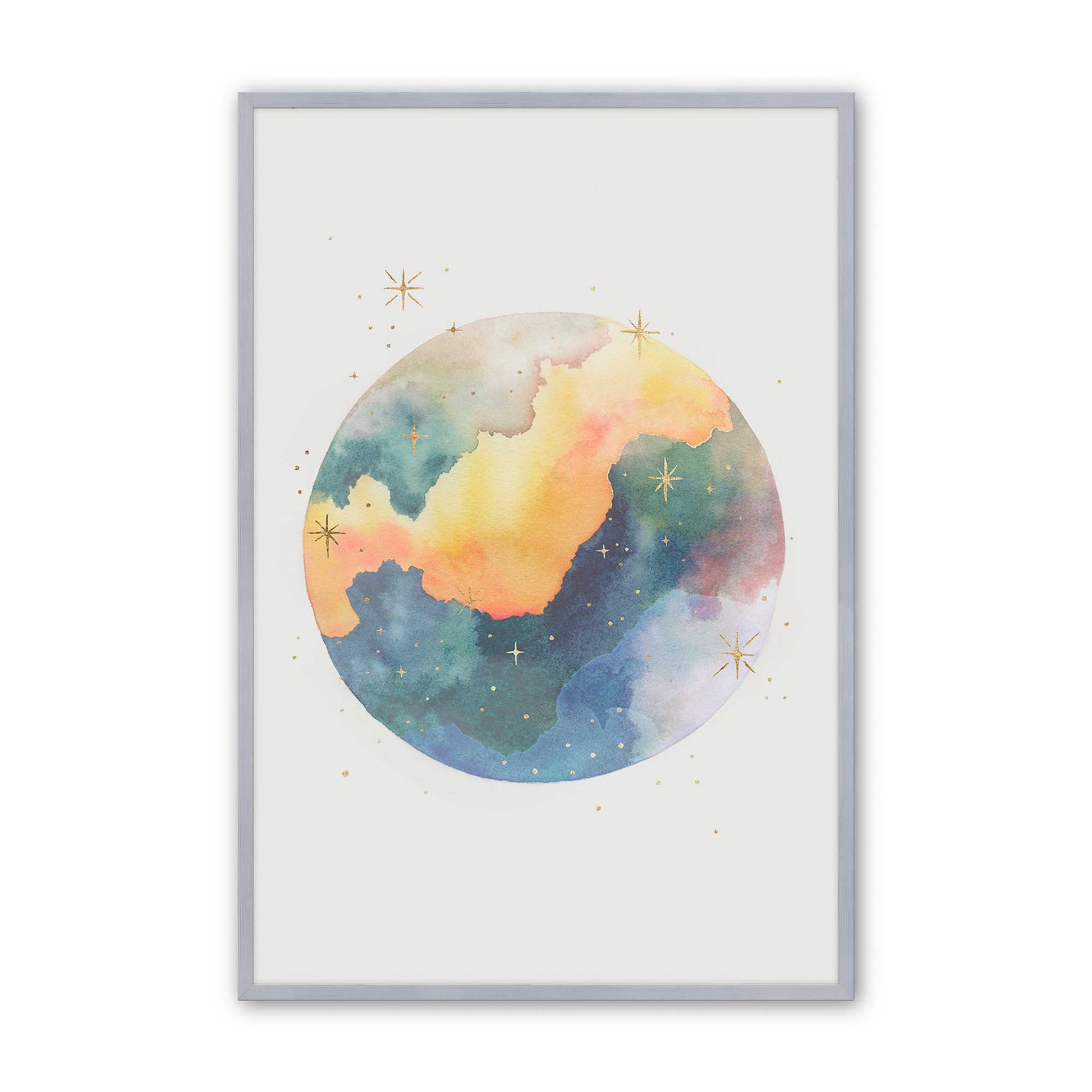 [Color:Polished Chrome], Picture of art in a Polished Chrome frame
