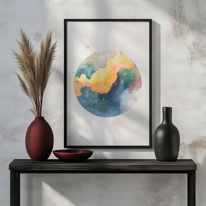 Picture of art in a room