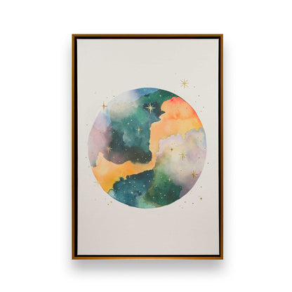 [Color:Polished Gold], Picture of art in a Polished Gold frame
