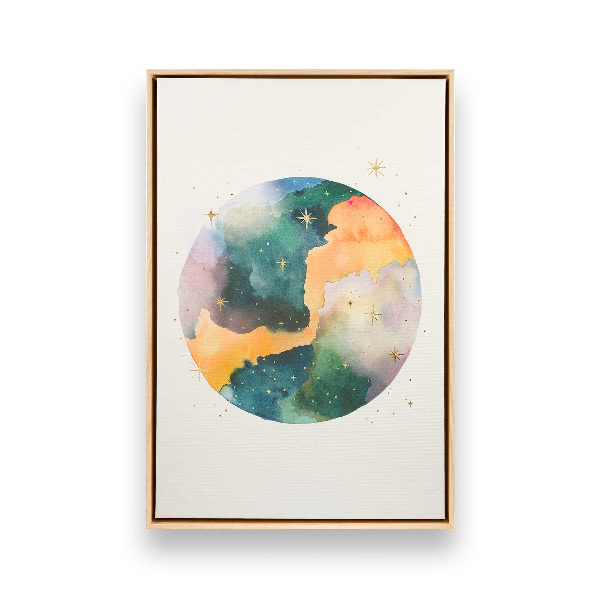 [Color:American Maple], Picture of art in a American Maple frame