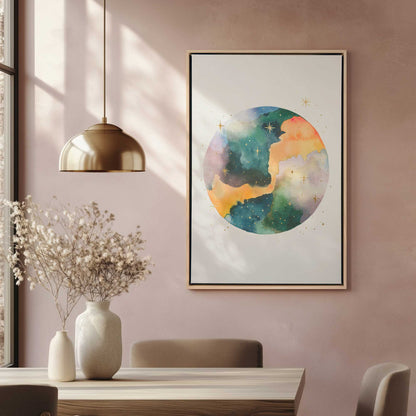 Picture of art in a room