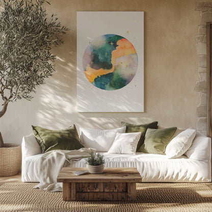 Picture of art in a room
