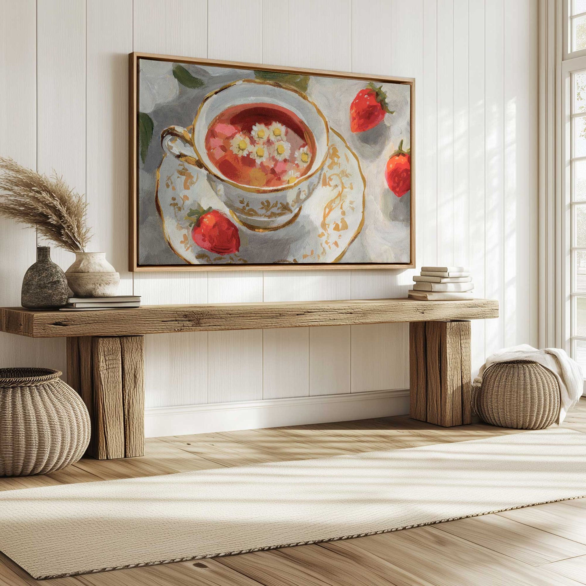 Picture of art in a room