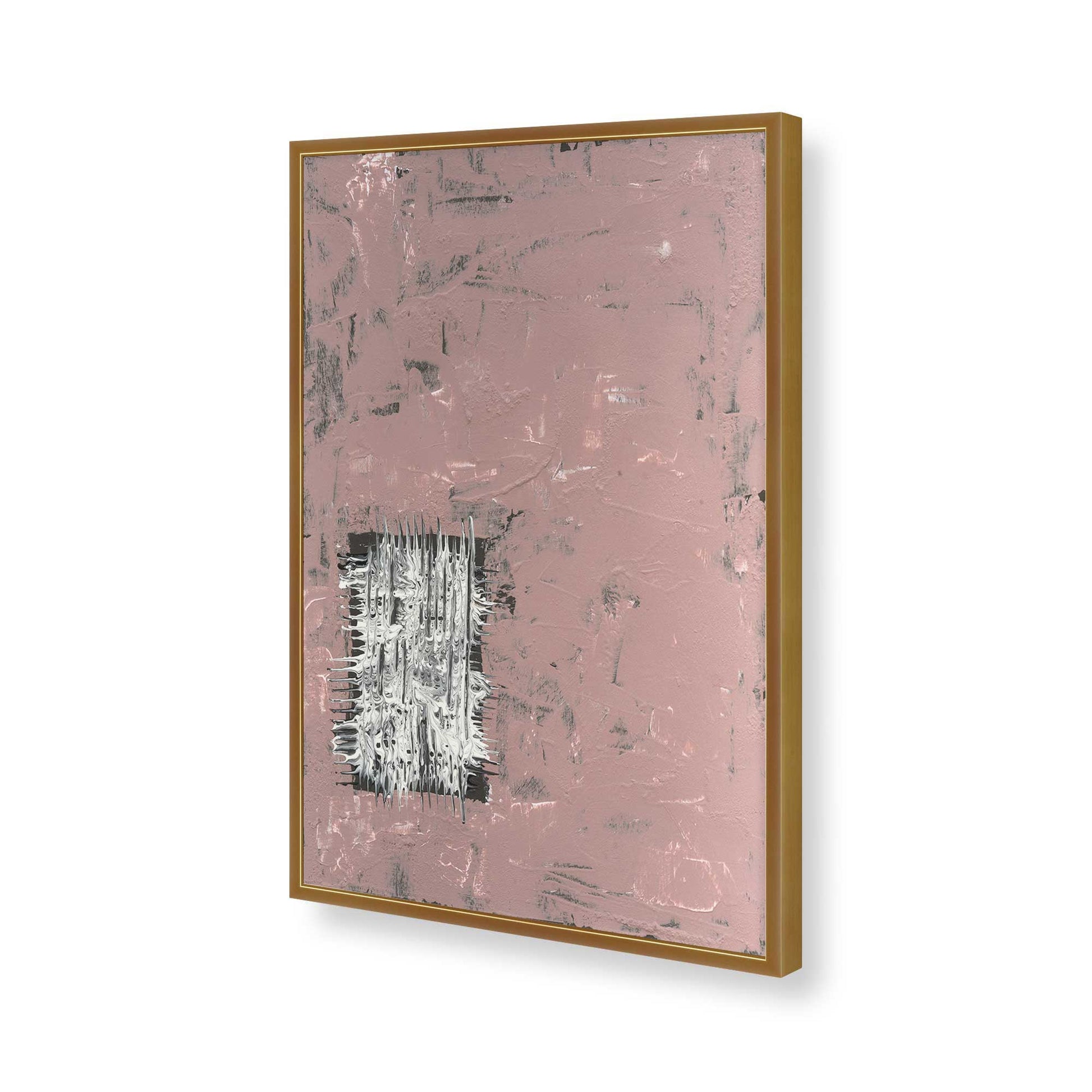 [Color:Polished Gold], Picture of art in a Polished Gold frame of the corner