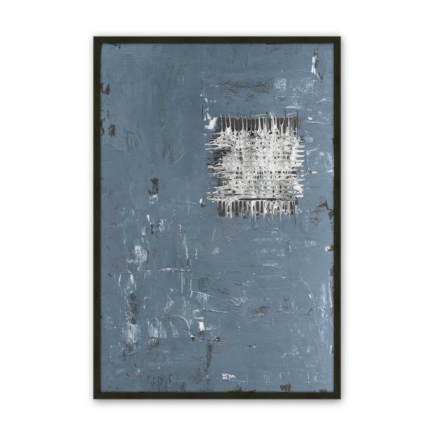 [Color:Satin Black], Picture of art in a Satin Black frame
