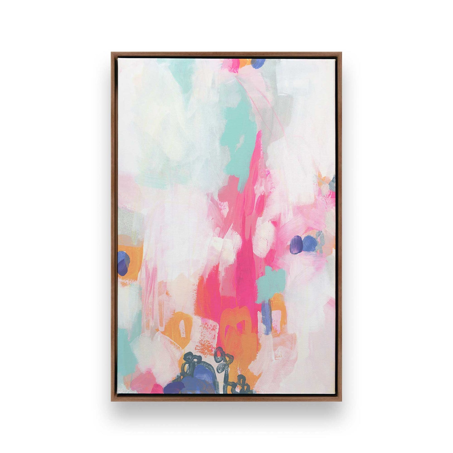 [Color:Walnut], Picture of art in a Walnut frame