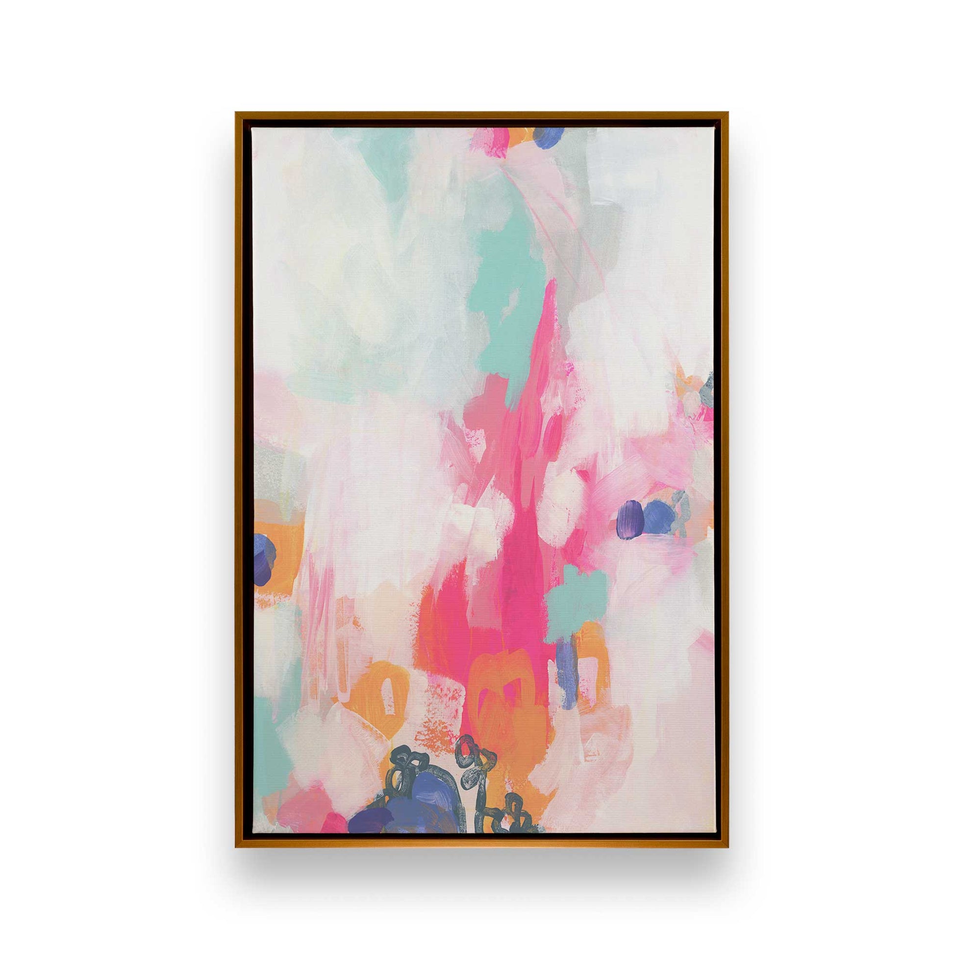 [Color:Polished Gold], Picture of art in a Polished Gold frame