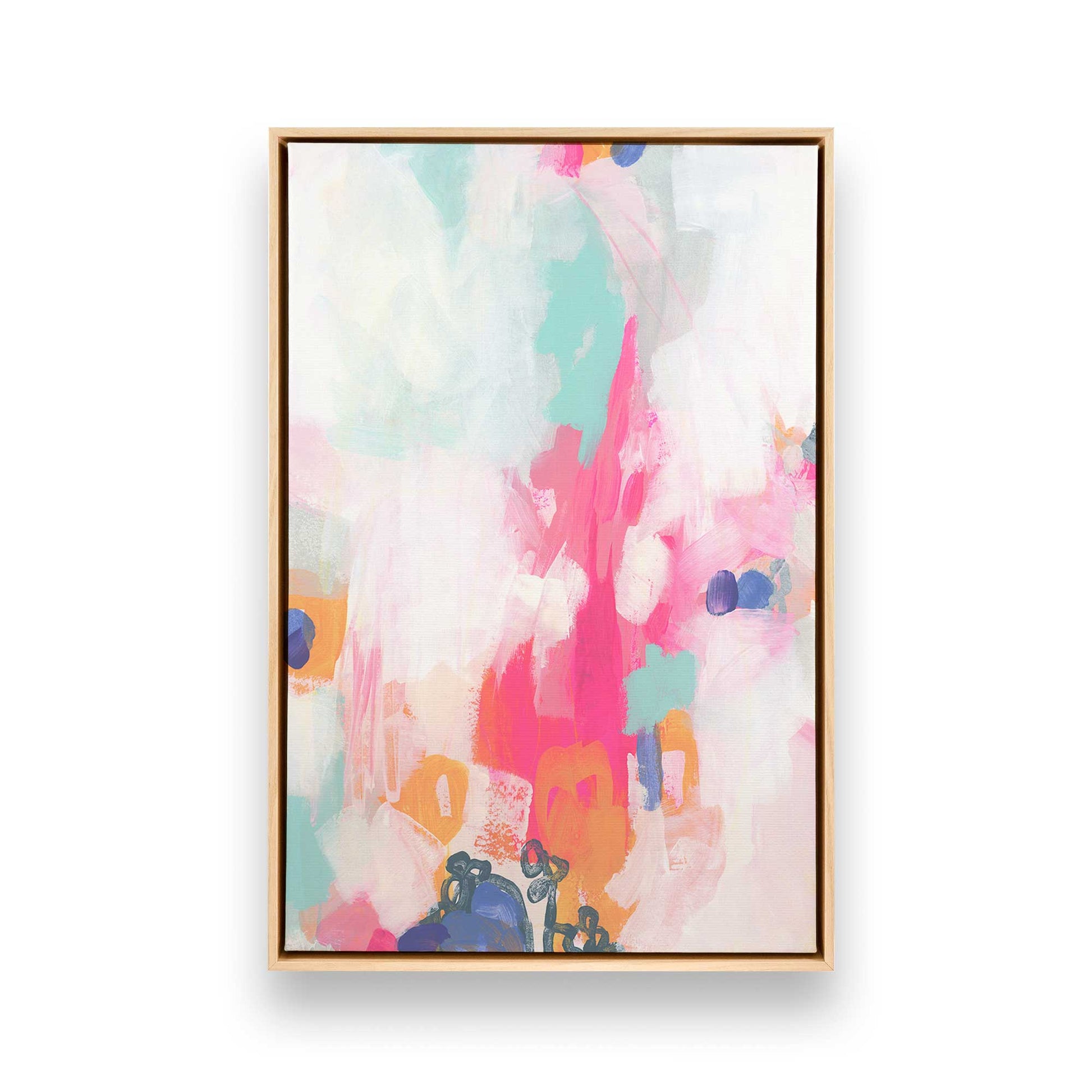 [Color:American Maple], Picture of art in a American Maple frame