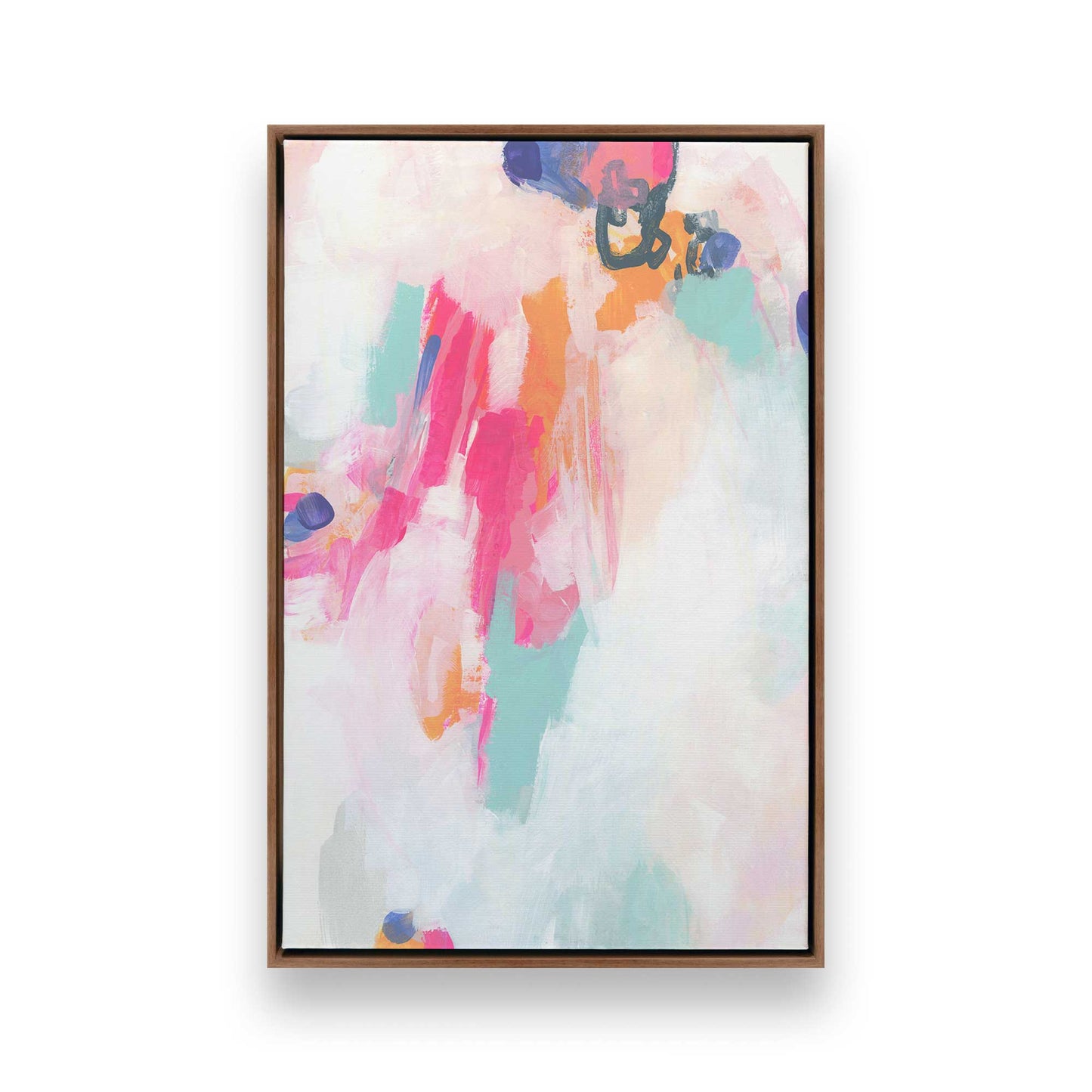 [Color:Walnut], Picture of art in a Walnut frame