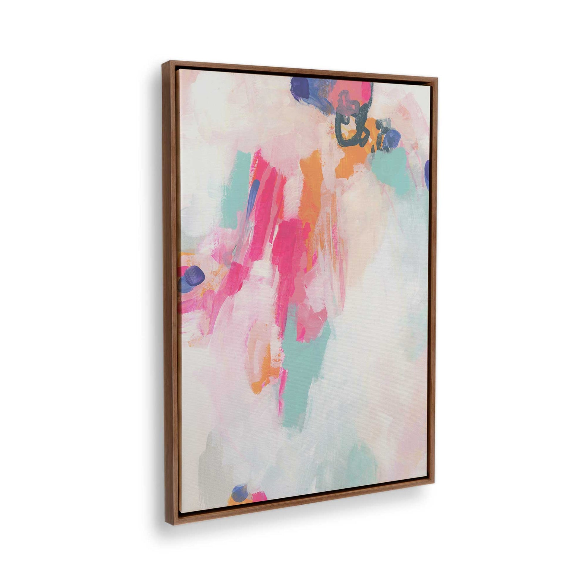 [Color:Walnut], Picture of the corner of the art