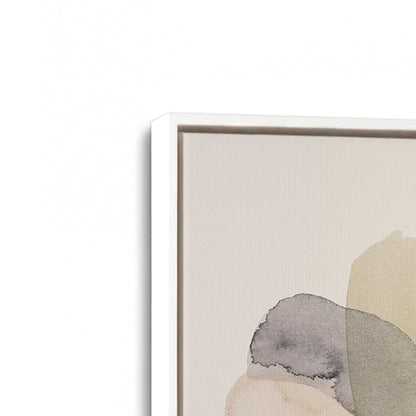 [Color:Opaque White], Picture of art in a White frame at an angle
