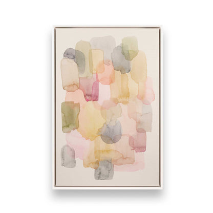 [Color:Opaque White], Picture of art in a White frame