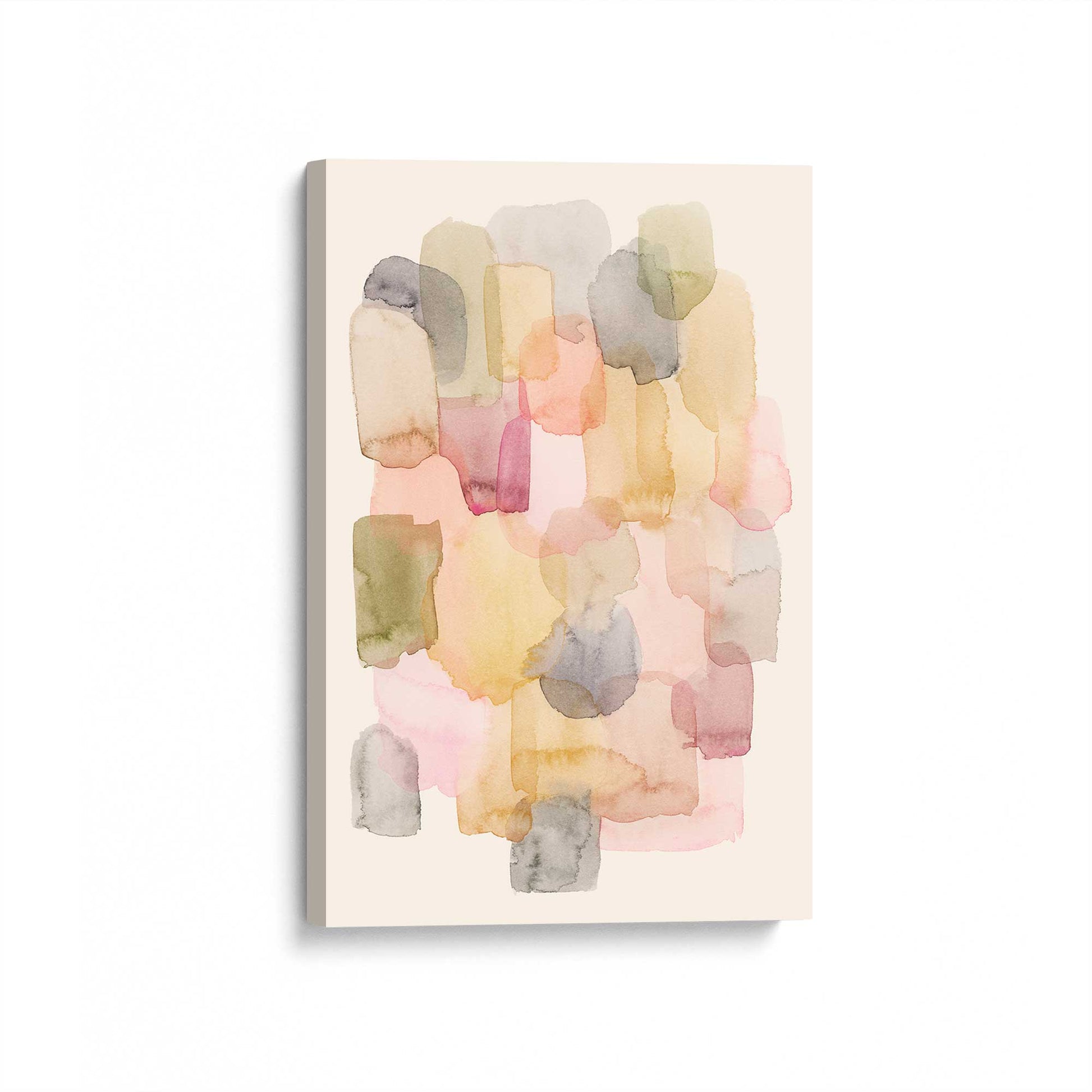 [Color:Stretched Canvas], Picture of art at an angle