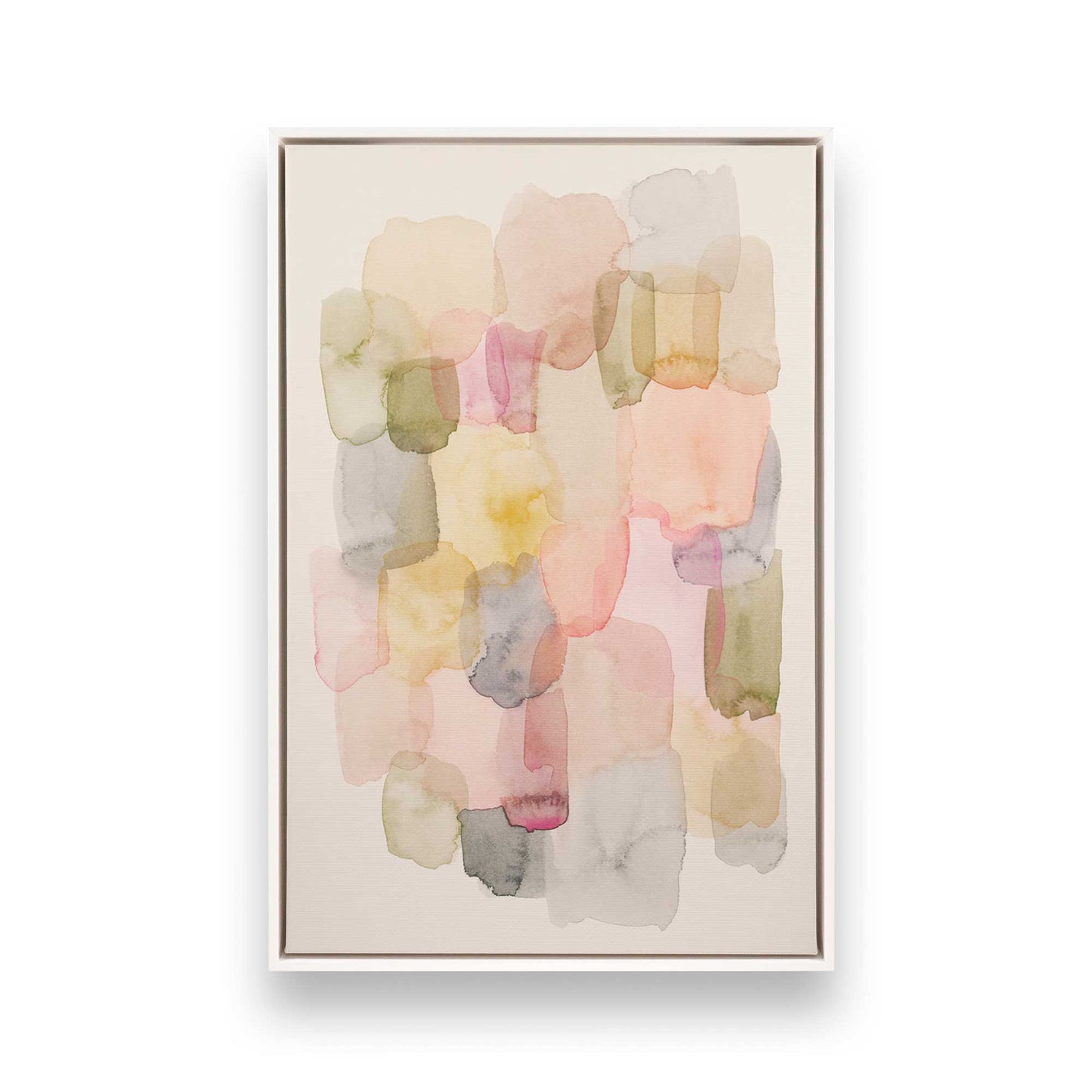 [Color:Opaque White], Picture of art in a White frame