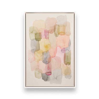 [Color:Opaque White], Picture of art in a White frame