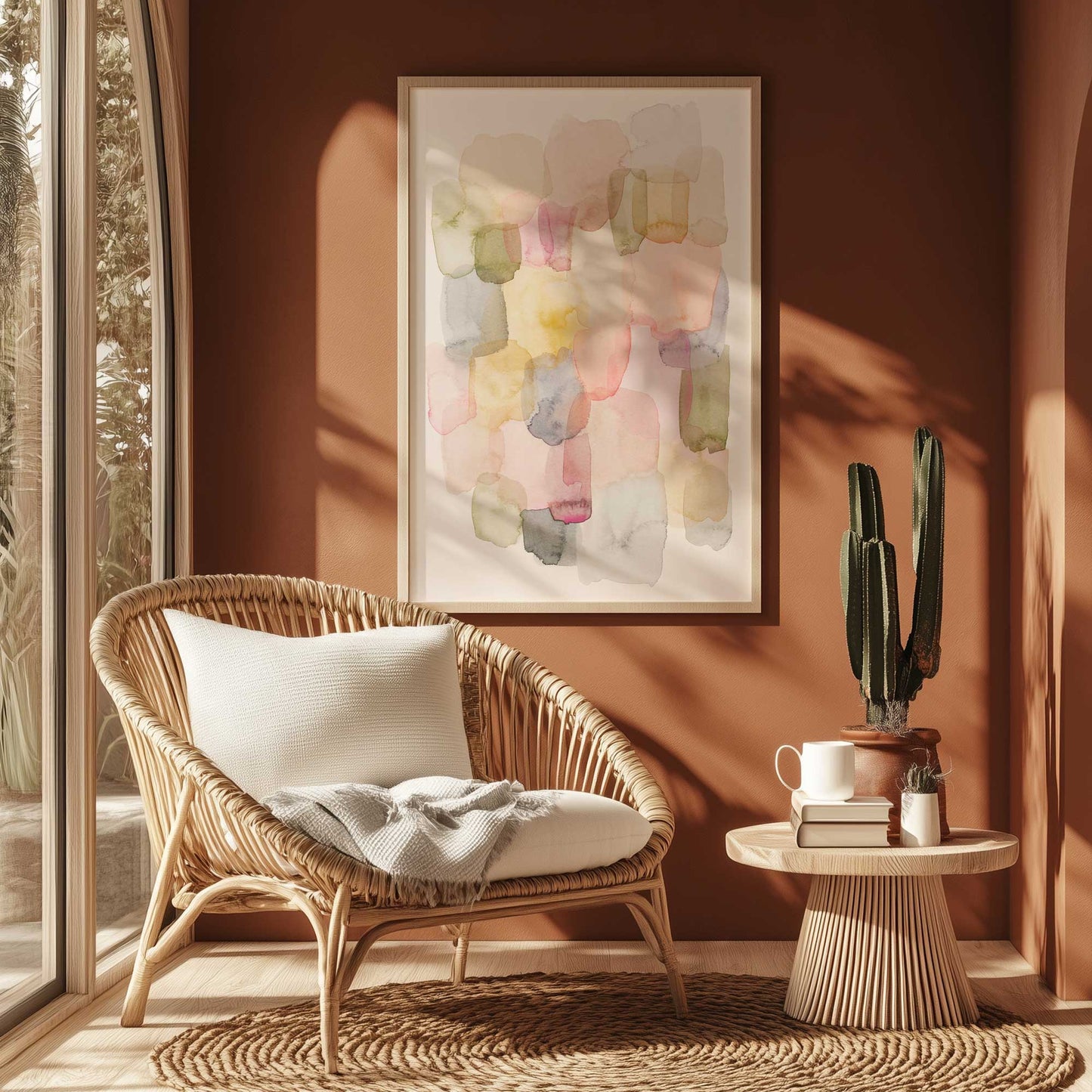 [SPECIAL],[LIFESTYLE], Picture of art hanging in a room