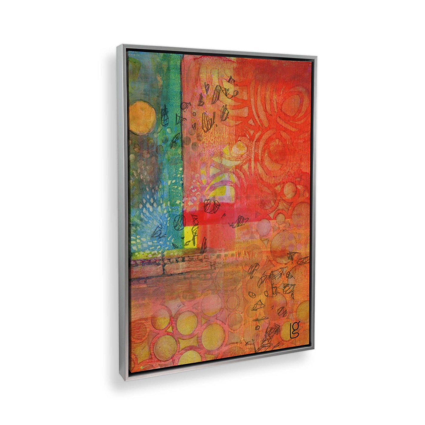 [Color:Polished Chrome], Picture of the corner of the art