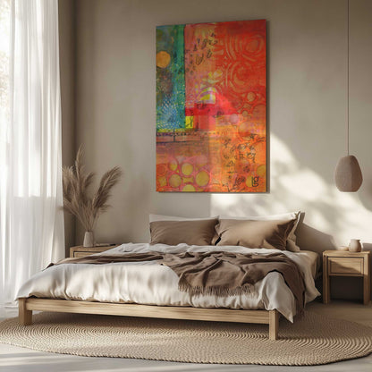 Picture of art in a room